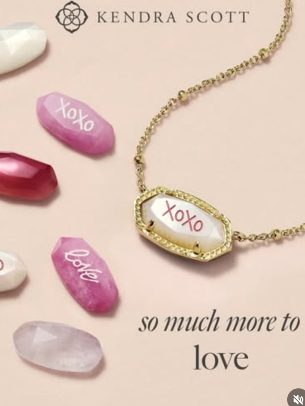 Kendra Scott Xoxo necklace